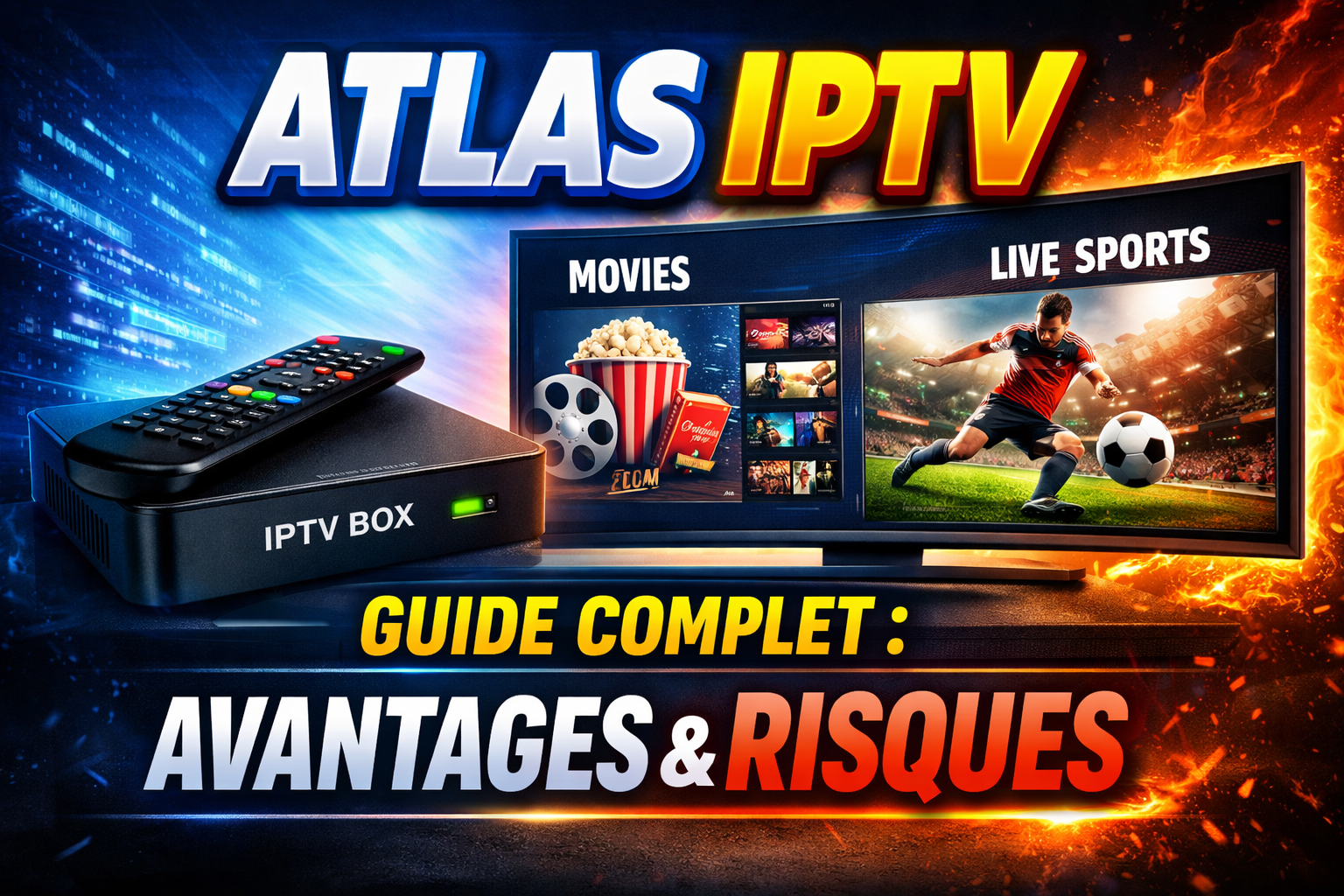 Atlas IPTV : Fonctionnement, Avantages, Prix et Légalité